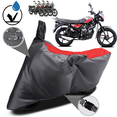 DeepShakshi AUTOMOTIVE Waterproof Two Wheeler Cover for Bajaj(CT110, Grey)