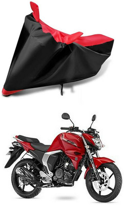 AutoGalaxy Waterproof Two Wheeler Cover for Yamaha(FZ FI BS6, Red, Black)