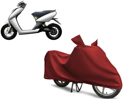 EGAL Waterproof Two Wheeler Cover for Ather(BS6, Maroon)