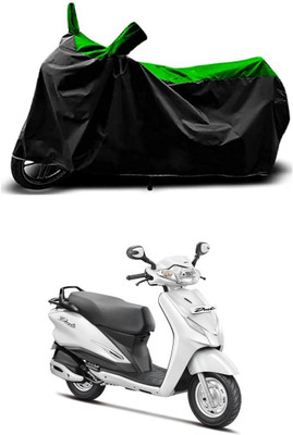 VESMEI Two Wheeler Cover for Hero(Duet LX 110CC, Green)