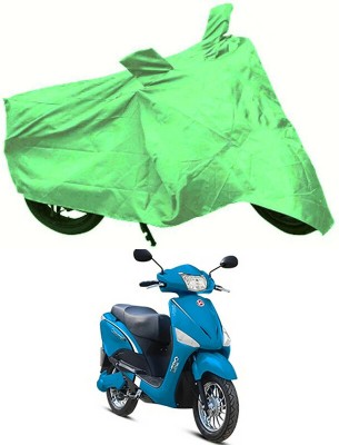 Ascension Two Wheeler Cover for Hero(Electric Optima, Green)