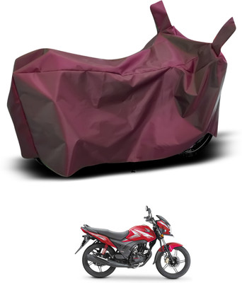 CODOKI Waterproof Two Wheeler Cover for Honda(CB Shine SP, Maroon)