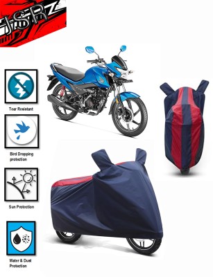 J S R Waterproof Two Wheeler Cover for Honda(Livo, Blue, Red)