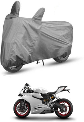 MMSSTAR Waterproof Two Wheeler Cover for Ducati(899 Panigale, Grey)