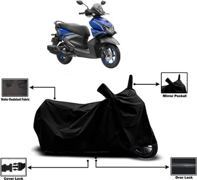 KEDIT Two Wheeler Cover for Yamaha(RayZR 125, Black)