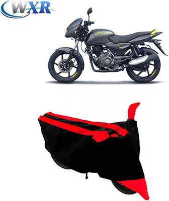 WXR Waterproof Two Wheeler Cover for Bajaj(Pulsar NS 200, Black, Red)