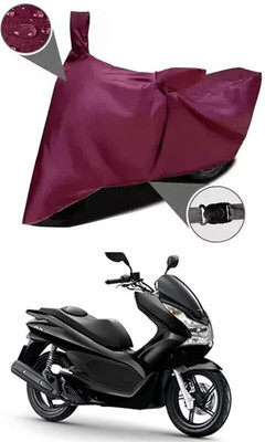 KEDIT Two Wheeler Cover for Honda(PCX 125, Maroon)