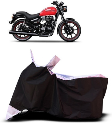 VESMEI Two Wheeler Cover for Royal Enfield(Thunderbird 500, White)