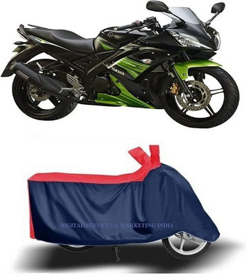 DeepShakshi AUTOMOTIVE Waterproof Two Wheeler Cover for Yamaha(YZF R15 S, Blue)