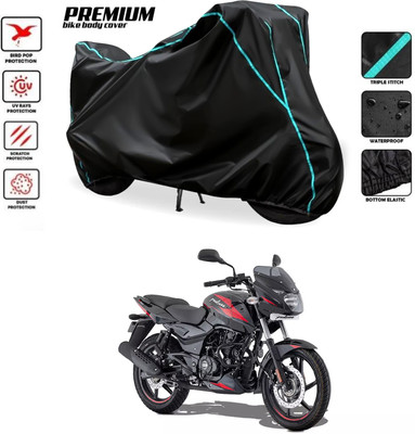 SThanaveX Two Wheeler Cover for Bajaj(Pulsar 150, Black)