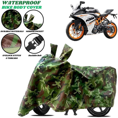 SRP PRODUCT Waterproof Two Wheeler Cover for Royal Enfield(350, Green)
