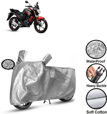 CODOKI Waterproof Two Wheeler Cover for Yamaha(FZS 25, Silver)