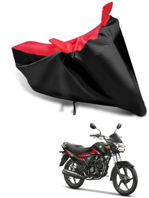 KEDIT Two Wheeler Cover for Suzuki(Hayate EP, Red, Black)