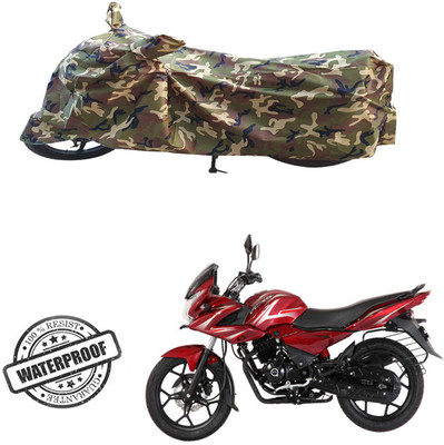 Autoinnovation Waterproof Two Wheeler Cover for Bajaj(Discover 150 f, Multicolor)