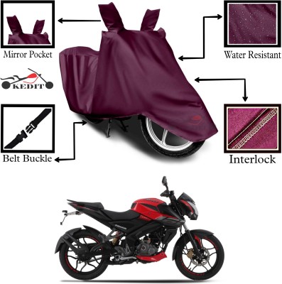 AASHTIK MART Two Wheeler Cover for Bajaj(Pulsar NS 160, Maroon)