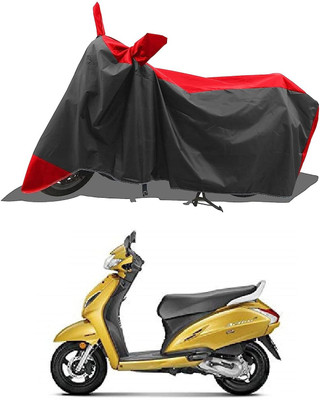 KEDIT Two Wheeler Cover for Honda(Activa 6G, Red)