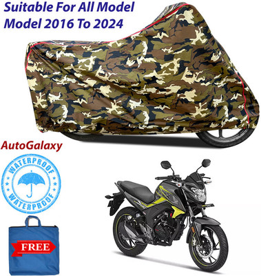 AutoGalaxy Waterproof Two Wheeler Cover for Royal Enfield(Continental GT 650, Multicolor)