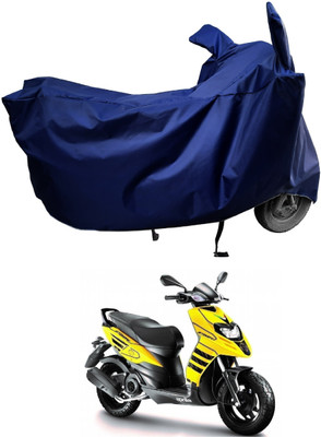 Amexride Two Wheeler Cover for Aprilia(Storm 125, Blue)