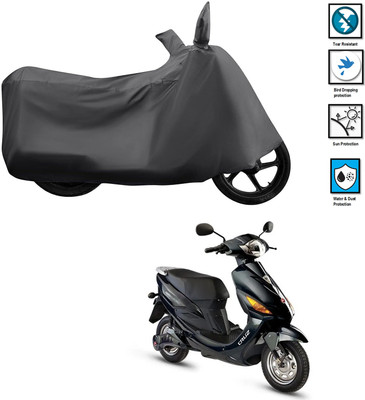 PAGORA Waterproof Two Wheeler Cover for Hero(Electric Cruz BS6, Grey)