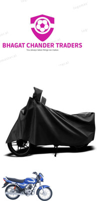 bhagat chander traders Waterproof Two Wheeler Cover for Bajaj(CT100, Black)
