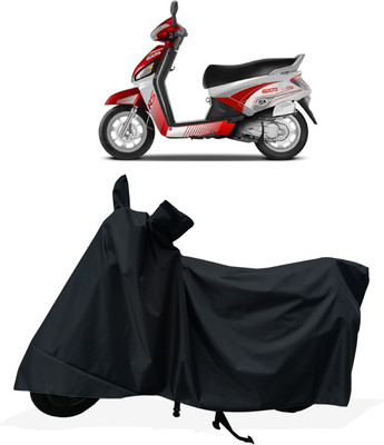 Tricway Two Wheeler Cover for Mahindra(Gusto Electric, Black)