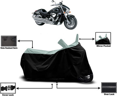 Amexride Two Wheeler Cover for Suzuki(Intruder M1800R, Multicolor)