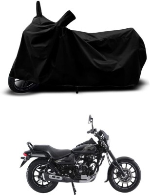 KEDIT Two Wheeler Cover for Bajaj(Avenger 180 Street, Black)