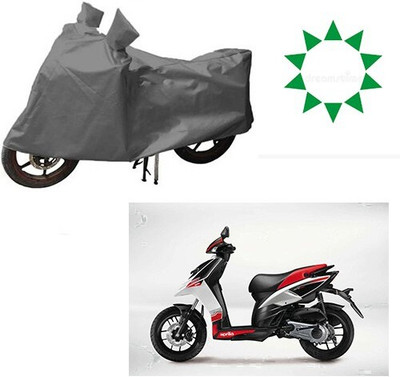 DeepShakshi AUTOMOTIVE Waterproof Two Wheeler Cover for Aprilia(SR 125, Grey)