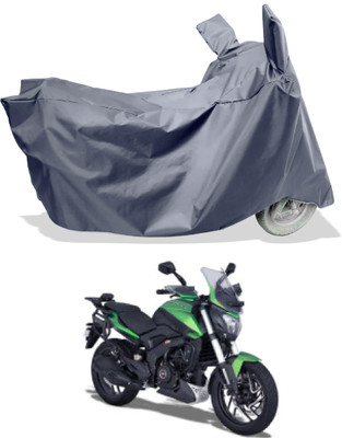 Amexride Two Wheeler Cover for Bajaj(Dominar, Grey)