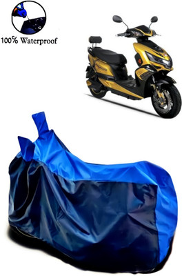 APNEK Waterproof Two Wheeler Cover for Okinawa(i-Praise, Blue)