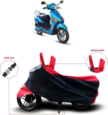 KEDIT Two Wheeler Cover for Hero(Electric Optima, Red)
