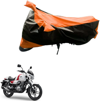 MWBB Waterproof Two Wheeler Cover for Bajaj(V 150, Black, Blue)