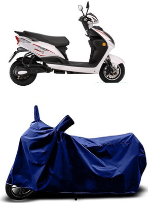 VESMEI Two Wheeler Cover for Bajaj(Sport 63 48V, Blue)