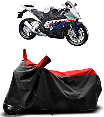 MMSSTAR Waterproof Two Wheeler Cover for BMW(S1000RR, Red)