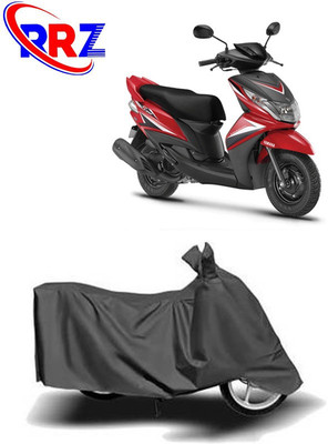 RRZ Waterproof Two Wheeler Cover for Yamaha(Ray Z, Grey)
