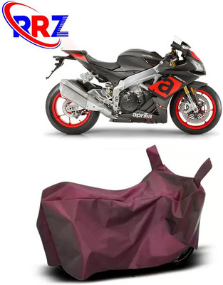 RRZ Waterproof Two Wheeler Cover for Aprilia(RSV4, Maroon)