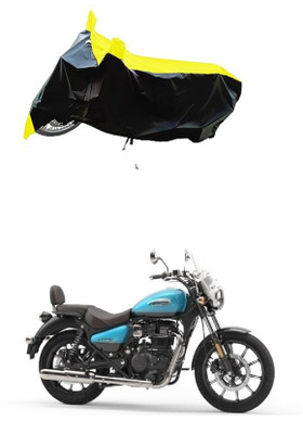 VESMEI Two Wheeler Cover for Royal Enfield(Meteor BS6, Yellow)