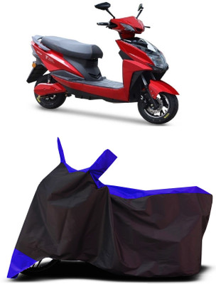 VESMEI Two Wheeler Cover for Techo Electra(Raptor, Blue)