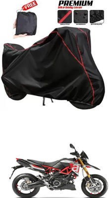 DeepShakshi AUTOMOTIVE Two Wheeler Cover for Aprilia(ER 6N, Black)