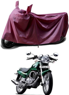 THE REAL ARV Waterproof Two Wheeler Cover for TVS(Fiero FX, Maroon)