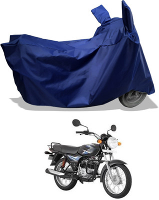 Amexride Two Wheeler Cover for Bajaj(CT100, Blue)