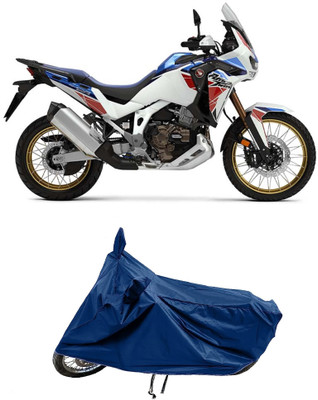 SPECTUS Two Wheeler Cover for Honda(CRF1000L Africa Twin BS6, Blue)