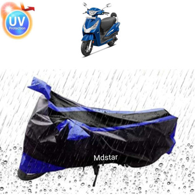 MMSSTAR Waterproof Two Wheeler Cover for Bajaj(Pulsar 180 BS6, Blue, Black)