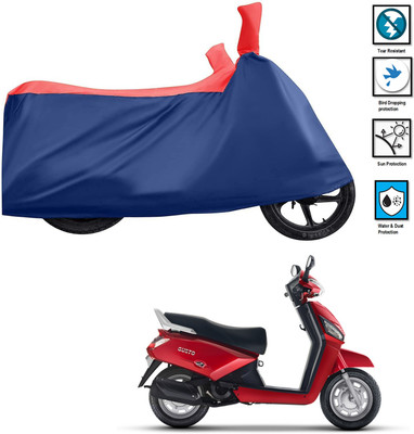 CODOKI Waterproof Two Wheeler Cover for Mahindra(Gusto 125 BS6, Red)
