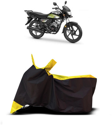 VESMEI Two Wheeler Cover for Honda(CD 110 Dream, Yellow)