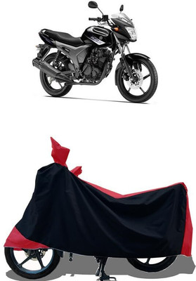 AASHTIK MART Two Wheeler Cover for Yamaha(SZ-S, Red)