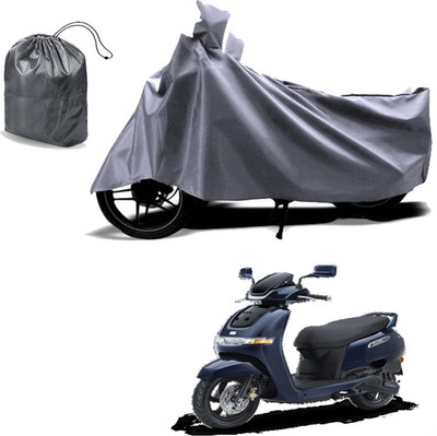 Autoinnovation Waterproof Two Wheeler Cover for TVS(iQube Electric, Grey)