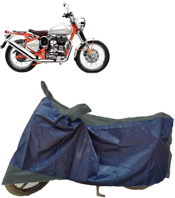 AutoFave Two Wheeler Cover for Royal Enfield(Bullet Trials 500, Multicolor)