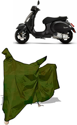 Amexride Two Wheeler Cover for Vespa(Notte 125 BS6, Maroon)