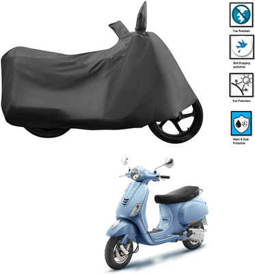 CODOKI Waterproof Two Wheeler Cover for Vespa(ZX 125 BS6, Grey)